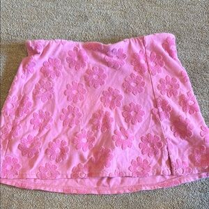 Floral Pink Skirt